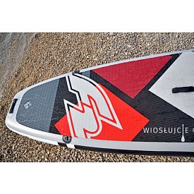 Deska SUP F2 RIDE 10'5 RED z wiosłem - pompowany paddleboard i opcja na windsurfing