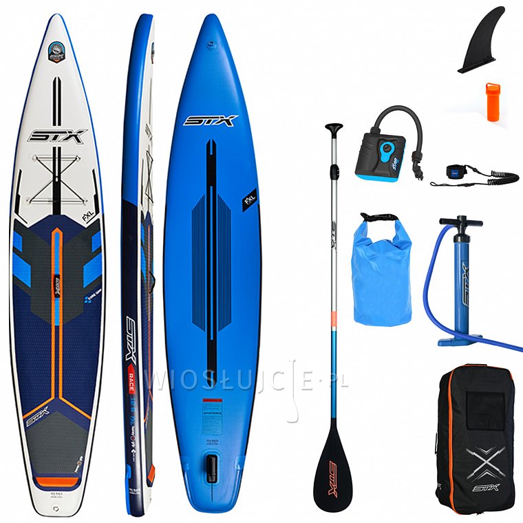 Paddleboard STX Tourer 12'6/30 BLUE ORANGE s pádlem - nafukovací paddleboard