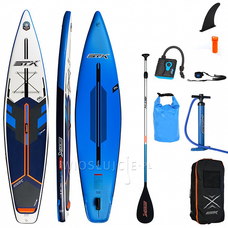 Paddleboard STX Tourer 12'6/32 BLUE ORANGE s pádlem - nafukovací paddleboard