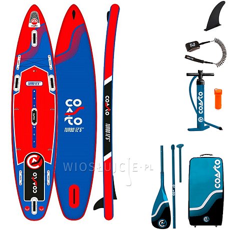 Deska SUP COASTO TURBO 12'6 - pompowany paddleboard