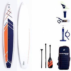 Deska SUP GLADIATOR ELITE 14'0 TOURING z wiosłem carbonowym - pompowany paddleboard S22/S23 (594250)