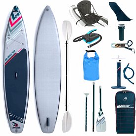 Deska SUP GLADIATOR ORIGIN 12'6 Sport z wiosłem - pompowany paddleboard S22/S23 (594076)