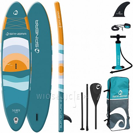 Deska SUP SPINERA SUPVENTURE SUNRISE 12' DLT - pompowany paddleboard