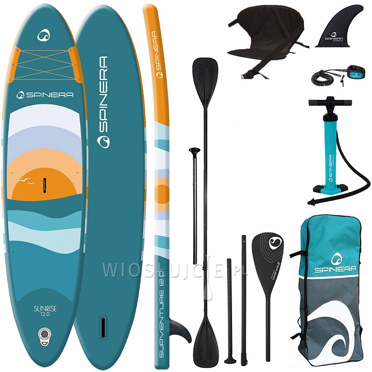 Paddleboard SPINERA SUPVENTURE SUNRISE 12' DLT - nafukovací paddleboard