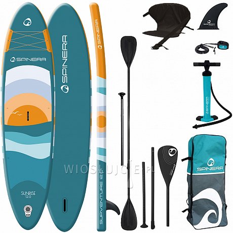 Deska SUP SPINERA SUPVENTURE SUNRISE 12' DLT - pompowany paddleboard