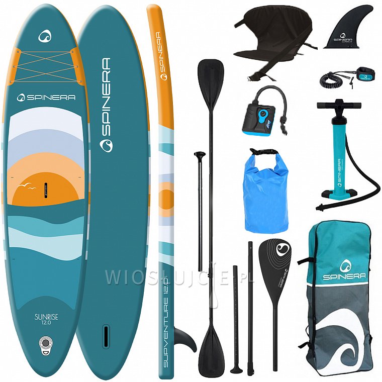 Paddleboard SPINERA SUPVENTURE SUNRISE 12' DLT - nafukovací paddleboard