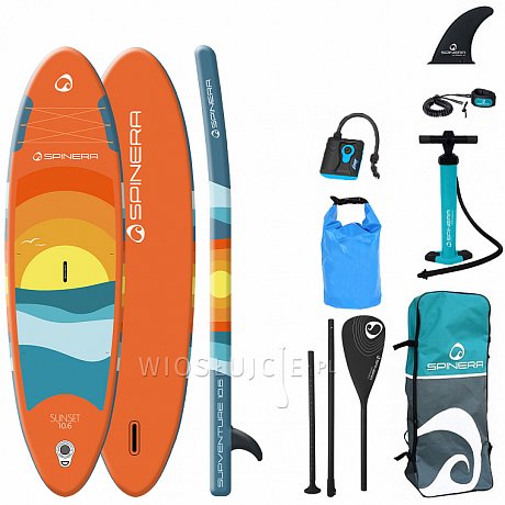 Deska SUP SPINERA SUPVENTURE SUNSET 10'6 DLT - pompowany paddleboard