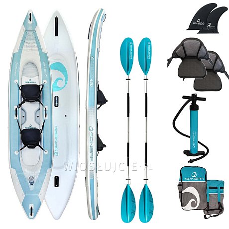 Pompowany kajak SPINERA ADRIATIC 430 Light dwuosobowy