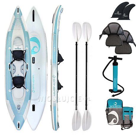 Pompowany kajak SPINERA ADRIATIC 430 Light dwuosobowy