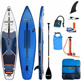 Deska SUP STX Tourer 12'6/32 2022 z wiosłem laminatowym - pompowany paddleboard