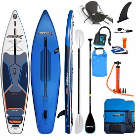 Deska SUP STX Tourer 12'6/32 2022 z wiosłem laminatowym - pompowany paddleboard