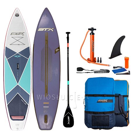 Deska SUP STX PURE Cruiser 10'4 x 31 NAVY/ ROSE z wiosłem laminatowym