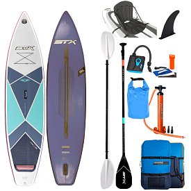 Deska SUP STX PURE Cruiser 10'4 x 31 NAVY/ ROSE z wiosłem laminatowym