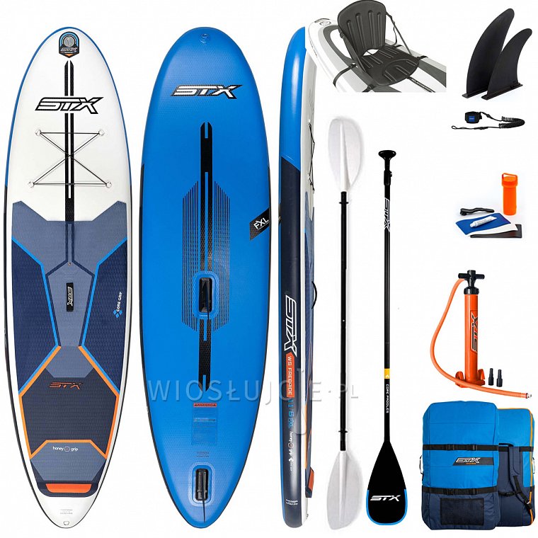 Paddleboard STX Freeride 11'6 x 32 BLUE/ORANGE s pádlem - nafukovací