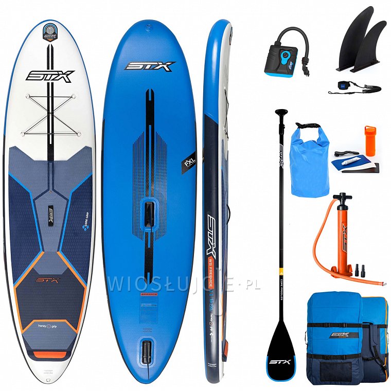 Paddleboard STX Freeride 11'6 x 32 BLUE/ORANGE s pádlem - nafukovací