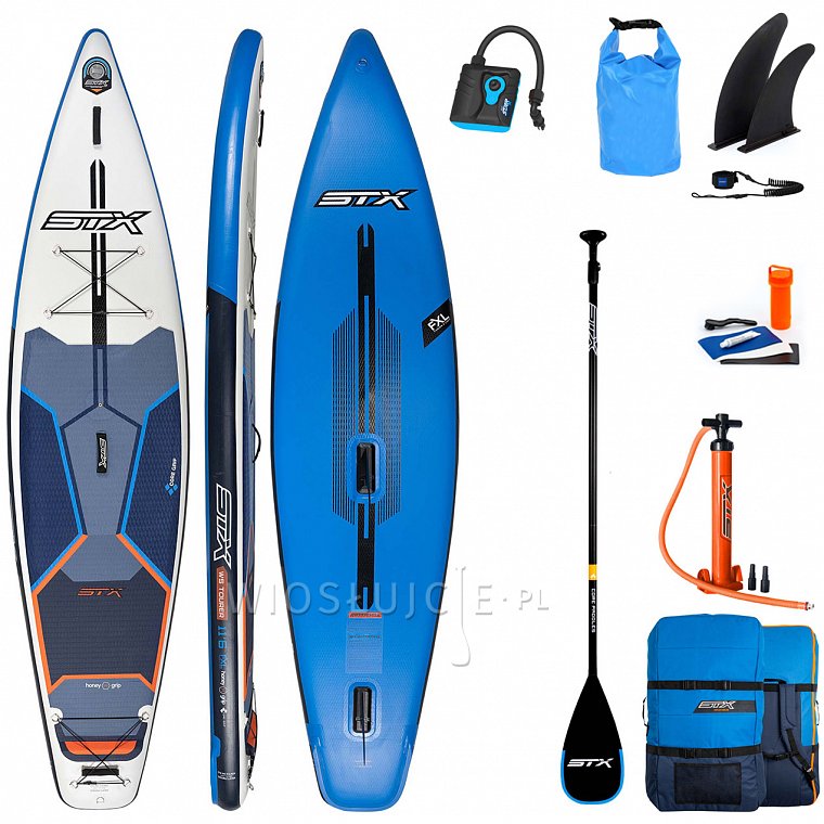 Paddleboard STX WS Tourer 11'6 WindSUP s pádlem - nafukovací paddleboard a windsurfing