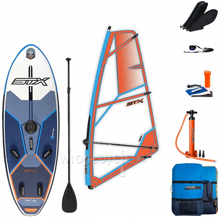 Deska WindSurf SUP STX WS 250 FREERIDE 2022 - pompowany paddleboard
