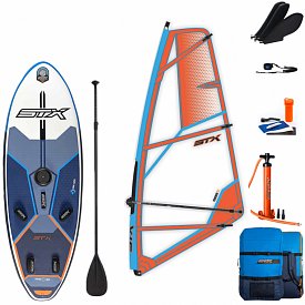 Komplet WindSurf  SUP STX WS 250 FREERIDE 2023 + pędnik STX PowerKID