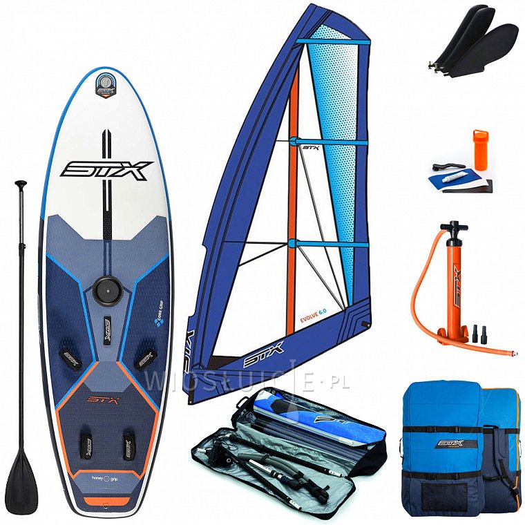 Windsurfing STX WS 280 FREERIDE 2022 komplet s plachtou - nafukovací paddleboard