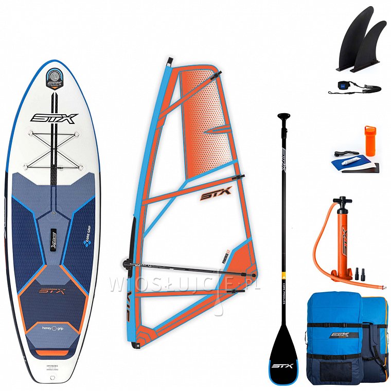 Deska WindSUP STX Hybrid Cruiser 10’4” z wiosłem laminatowym - pompowany WindSUP