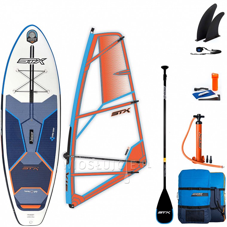 Deska WindSUP STX Hybrid Cruiser 10’8” z wiosłem laminatowym - pompowany WindSUP