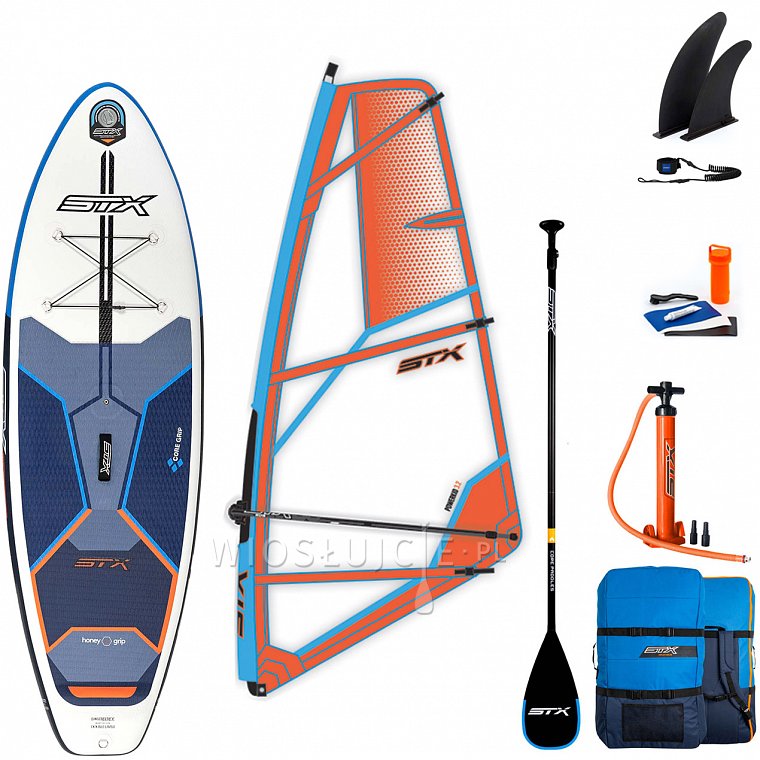 Deska WindSUP STX Hybrid Cruiser 10’8” z wiosłem laminatowym - pompowany WindSUP