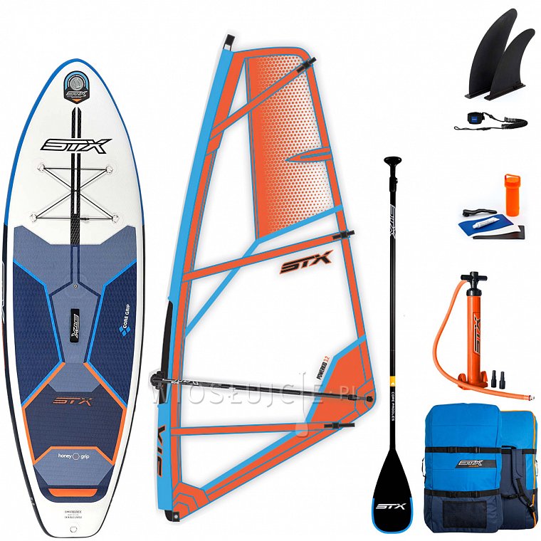 Deska WindSUP STX Hybrid Cruiser 10’8” z wiosłem laminatowym - pompowany WindSUP