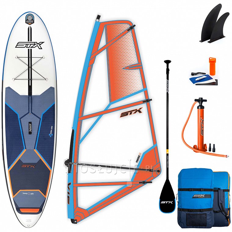 Deska WindSUP STX Hybrid FREERIDE 11’6” z wiosłem laminatowym - pompowany WindSUP