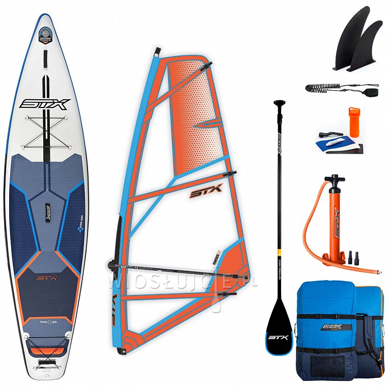 Deska WindSUP STX HYBRID TOURER 11’6” z wiosłem laminatowym - pompowany WindSUP