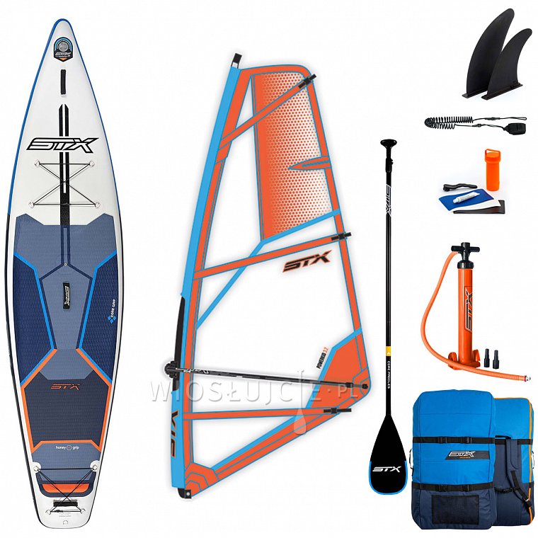 Deska WindSUP STX HYBRID TOURER 11’6” z wiosłem laminatowym - pompowany WindSUP