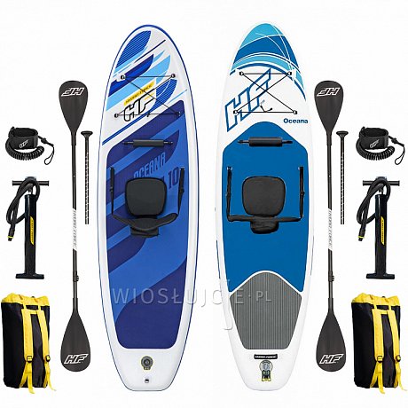 ZESTAW 2 DESEK SUP - HYDRO FORCE OCEANA COMBO + OCEANA  XL COMBO -  Rodzinny zestaw pompowanych desek SUP