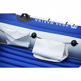 Pompowany ponton AQUA MARINA Wildriver blue + silnik MOTOR AQUA MARINA T-18