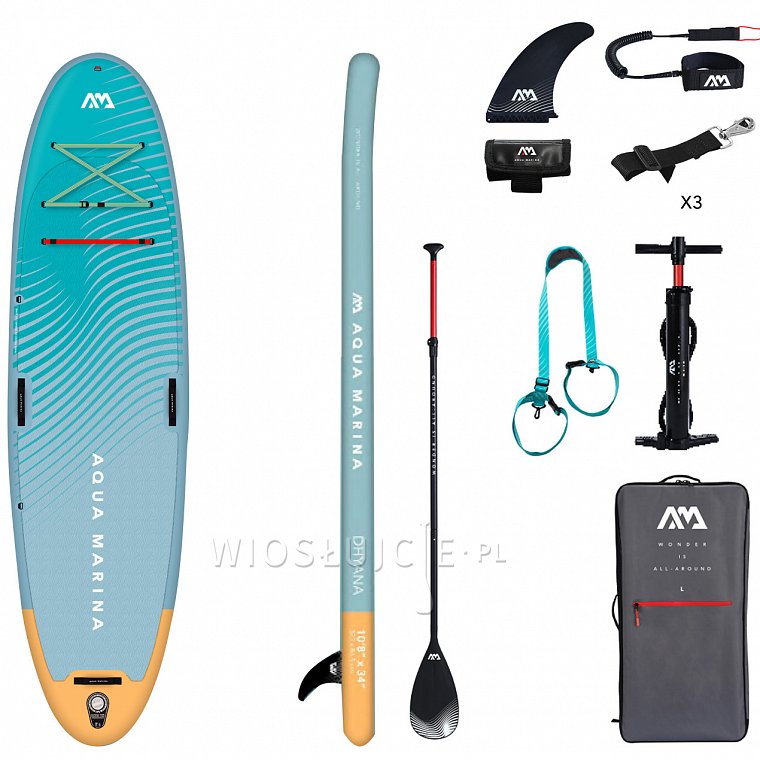 Paddleboard AQUA MARINA DHYANA 11'0 model 2023- nafukovací paddleboard