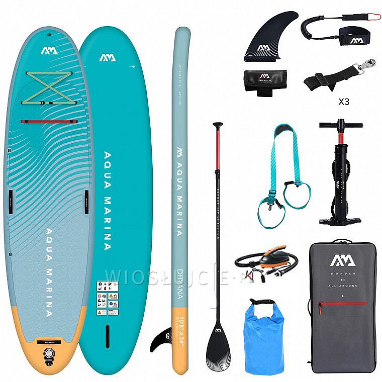 Deska SUP AQUA MARINA DHYANA 10'8 model 2024 - pompowany paddleboard