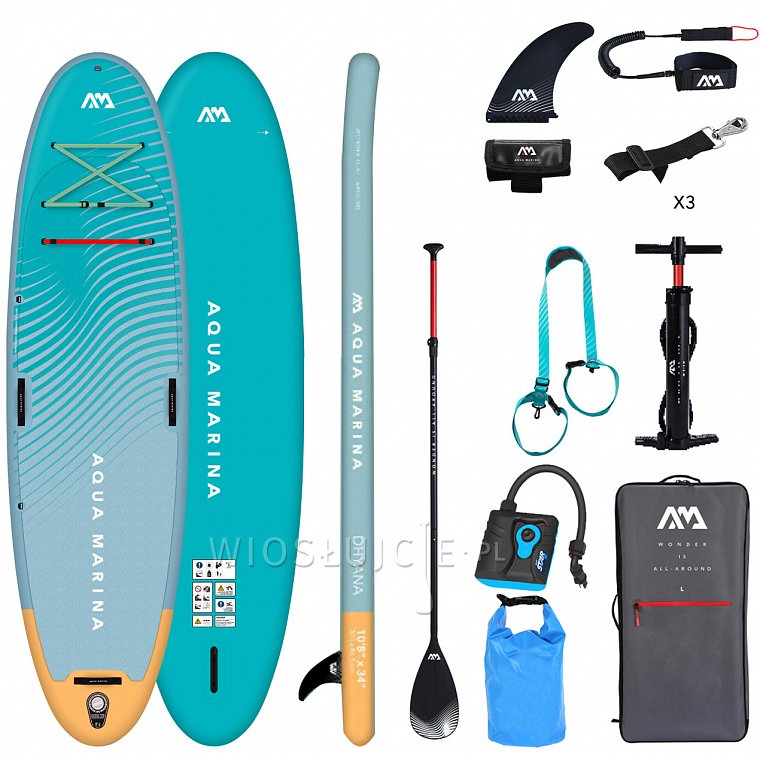 Paddleboard AQUA MARINA DHYANA 11'0 model 2023- nafukovací paddleboard