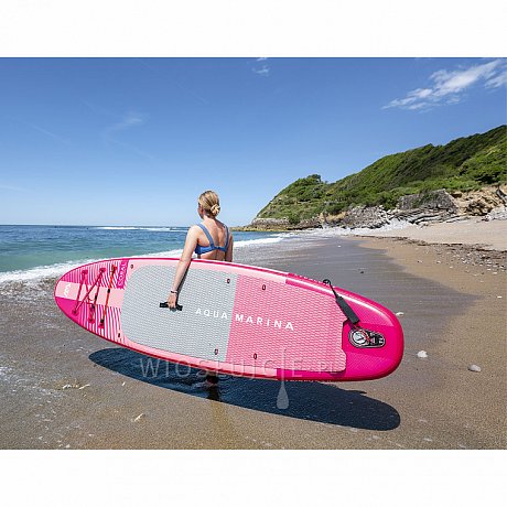 Deska SUP AQUA MARINA CORAL 10'2 Raspberry model 2023 - pompowany paddleboard