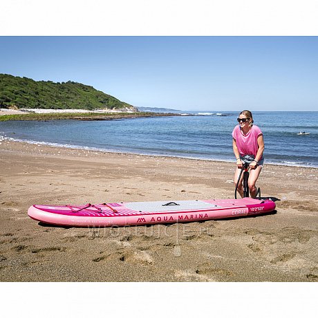 Deska SUP AQUA MARINA CORAL 10'2 Raspberry model 2023 - pompowany paddleboard