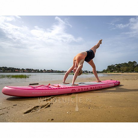 Deska SUP AQUA MARINA CORAL 10'2 Raspberry model 2023 - pompowany paddleboard