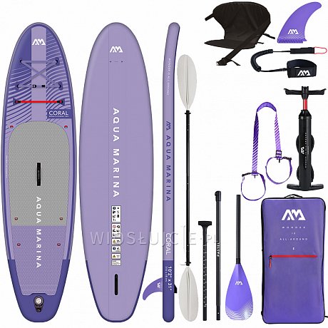 Deska SUP AQUA MARINA CORAL 10'2 Night fade model 2023 - pompowany paddleboard