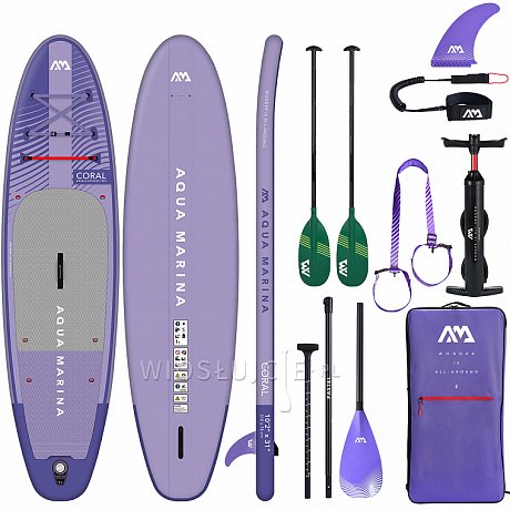 Deska SUP AQUA MARINA CORAL 10'2 Night fade model 2023 - pompowany paddleboard