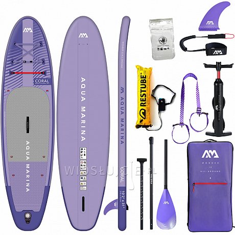 Deska SUP AQUA MARINA CORAL 10'2 Night fade model 2023 - pompowany paddleboard