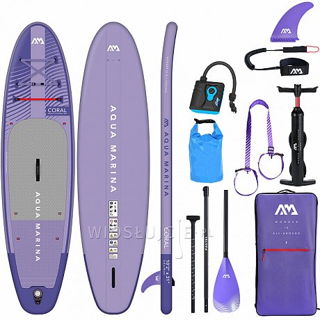 Deska SUP AQUA MARINA CORAL 10'2 Night fade model 2023 - pompowany paddleboard