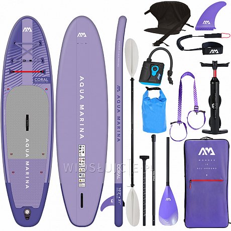 Deska SUP AQUA MARINA CORAL 10'2 Night fade model 2023 - pompowany paddleboard