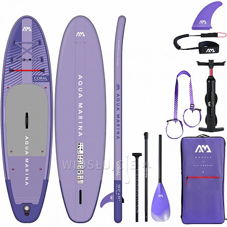 Deska SUP AQUA MARINA CORAL 10'2 Night fade model 2023 - pompowany paddleboard