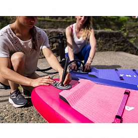 Deska SUP AQUA MARINA CORAL TOURING 11'6" Raspberry model 2023 - pompowany paddleboard