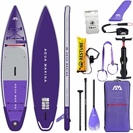 Deska SUP AQUA MARINA CORAL TOURING 11'6" Night Fade model 2023 - pompowany paddleboard