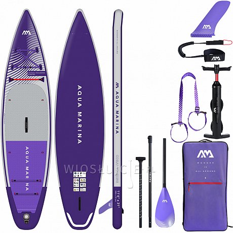 Deska SUP AQUA MARINA CORAL TOURING 11'6" Night Fade model 2023 - pompowany paddleboard