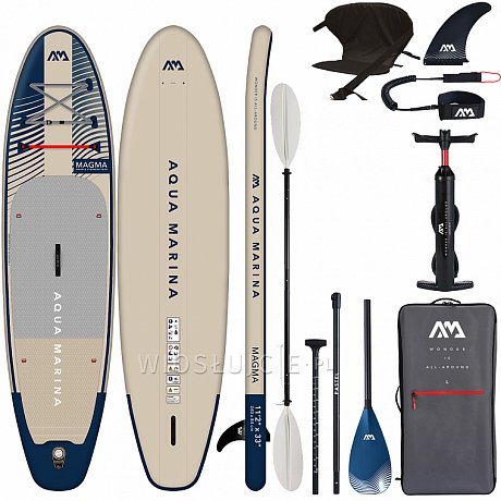 Deska SUP AQUA MARINA MAGMA 11'2 model 2023 - pompowany paddleboard