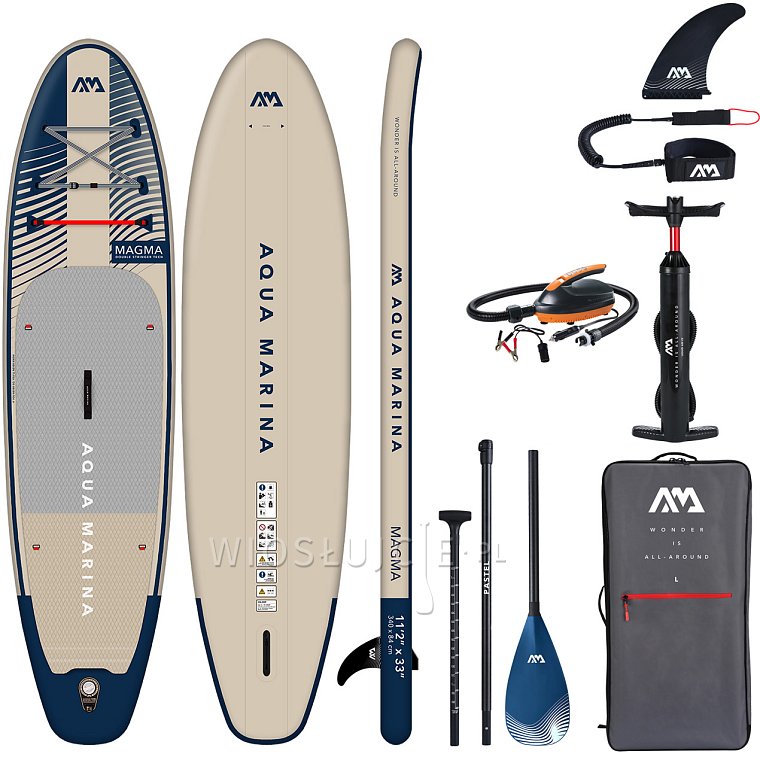 Deska SUP AQUA MARINA MAGMA 11'2 model 2023 - pompowany paddleboard