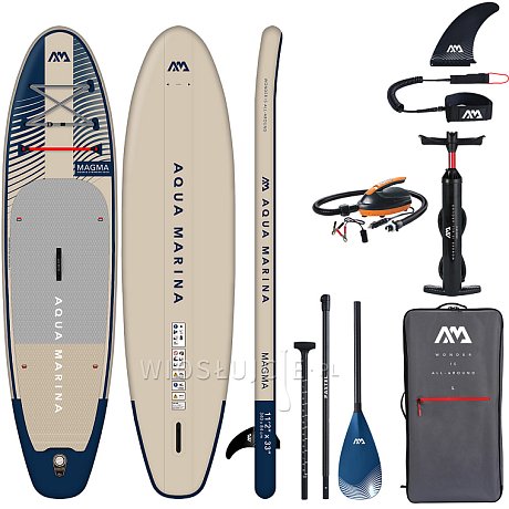Deska SUP AQUA MARINA MAGMA 11'2 model 2023 - pompowany paddleboard